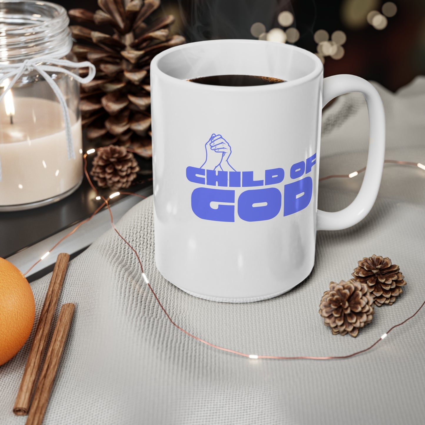 Child Of God Ceramic Coffee Cup, 15oz