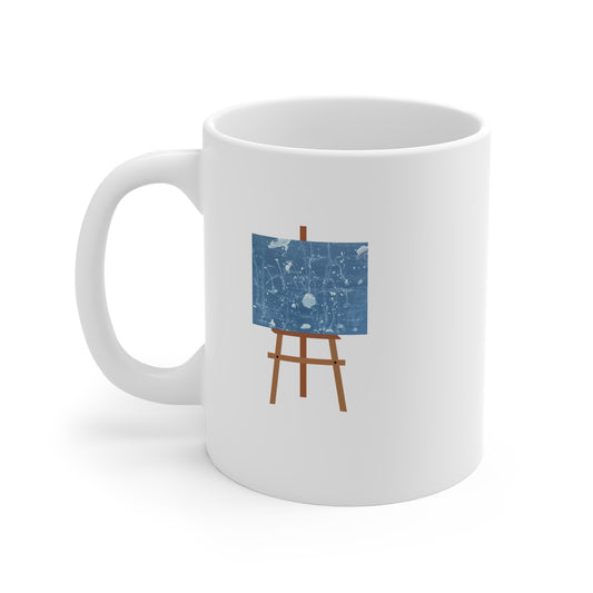 Splat Lido (Easel) 11oz White Mug