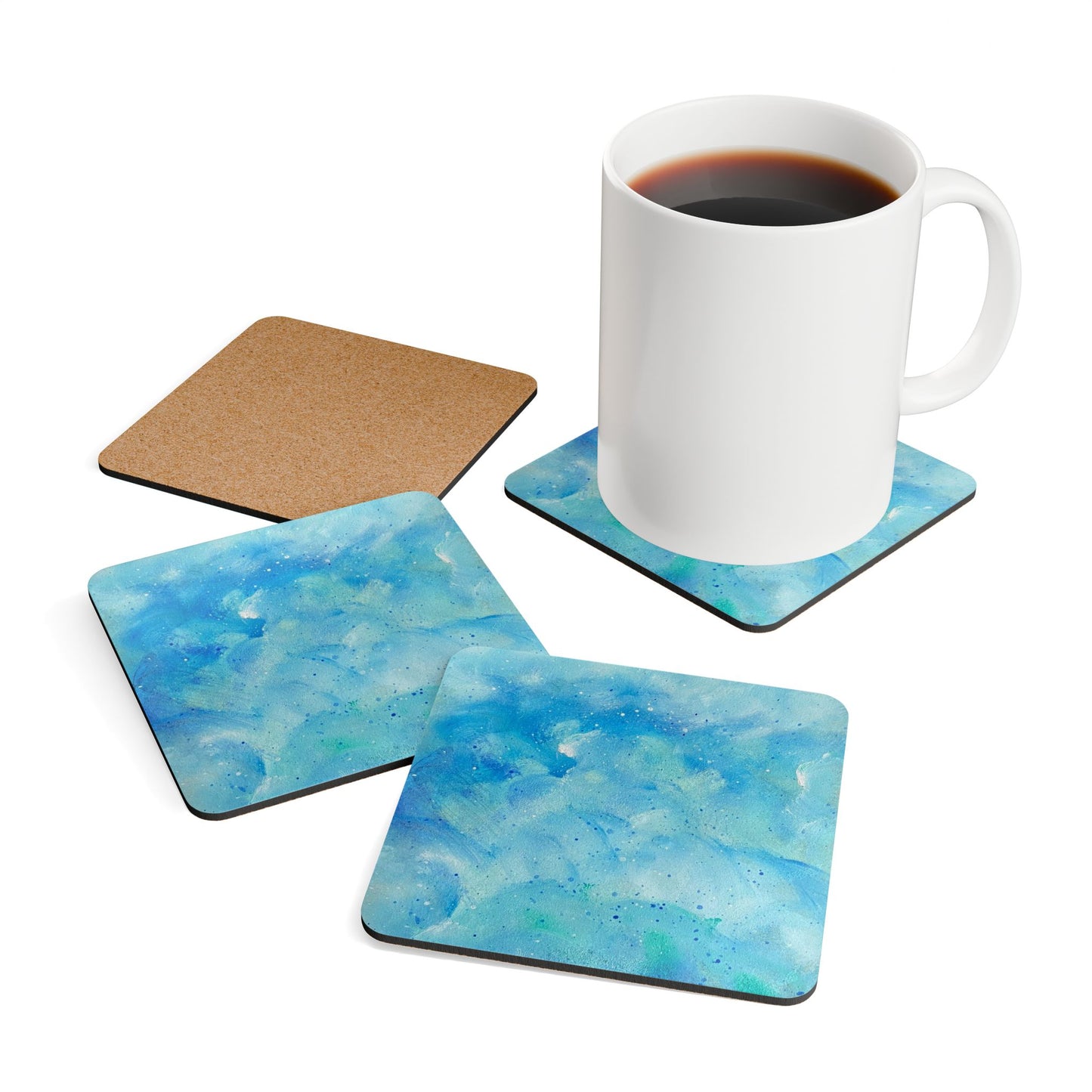 I'm So Pretty Corkwood Coaster Set