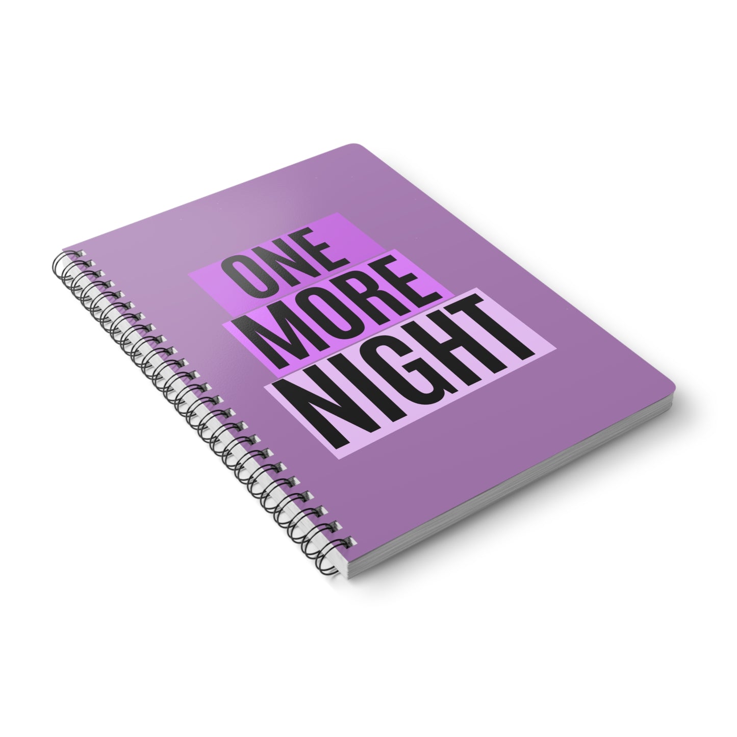 One More Night (1) Wirobound Softcover Notebook, A5