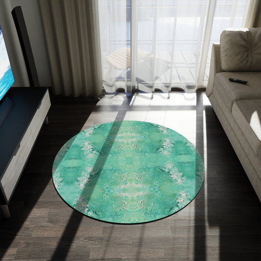 Chlorophyll Round Rug