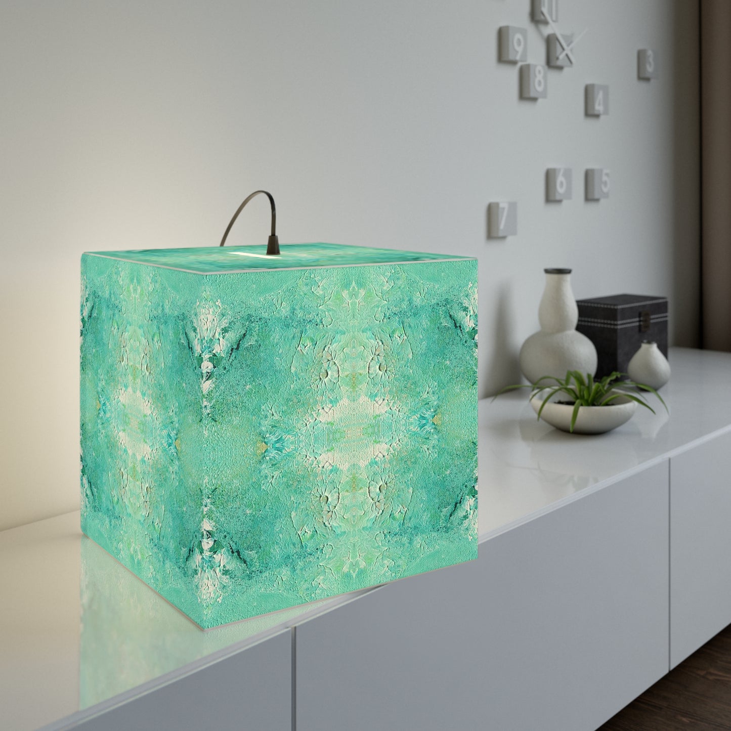 Chlorophyll Light Cube Lamp