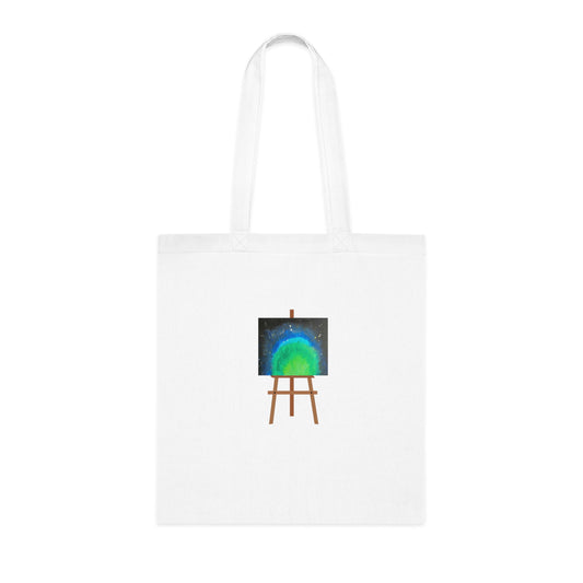Still Big But Green (Easel) Cotton Tote