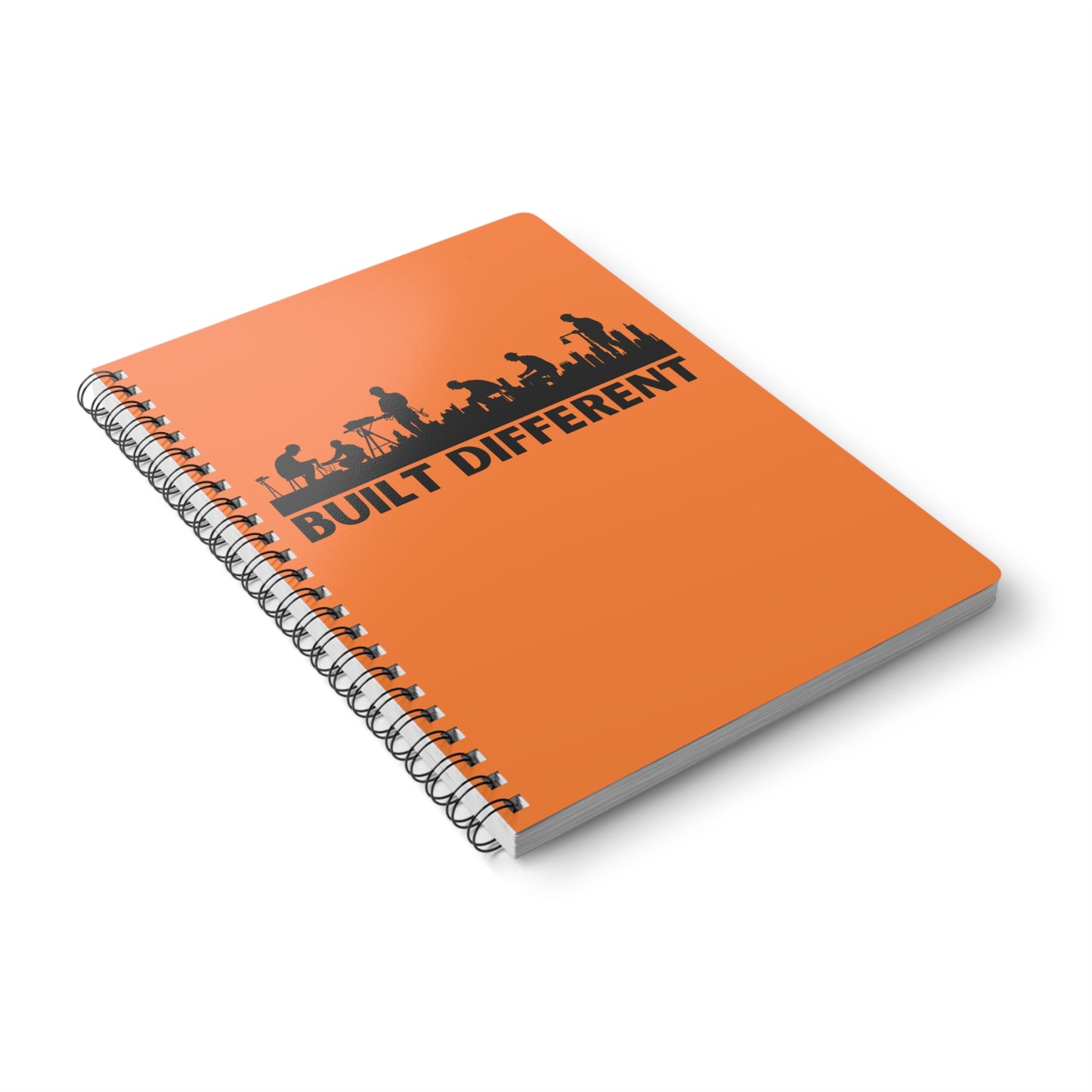 Built Different Wirobound Softcover Notebook, A5