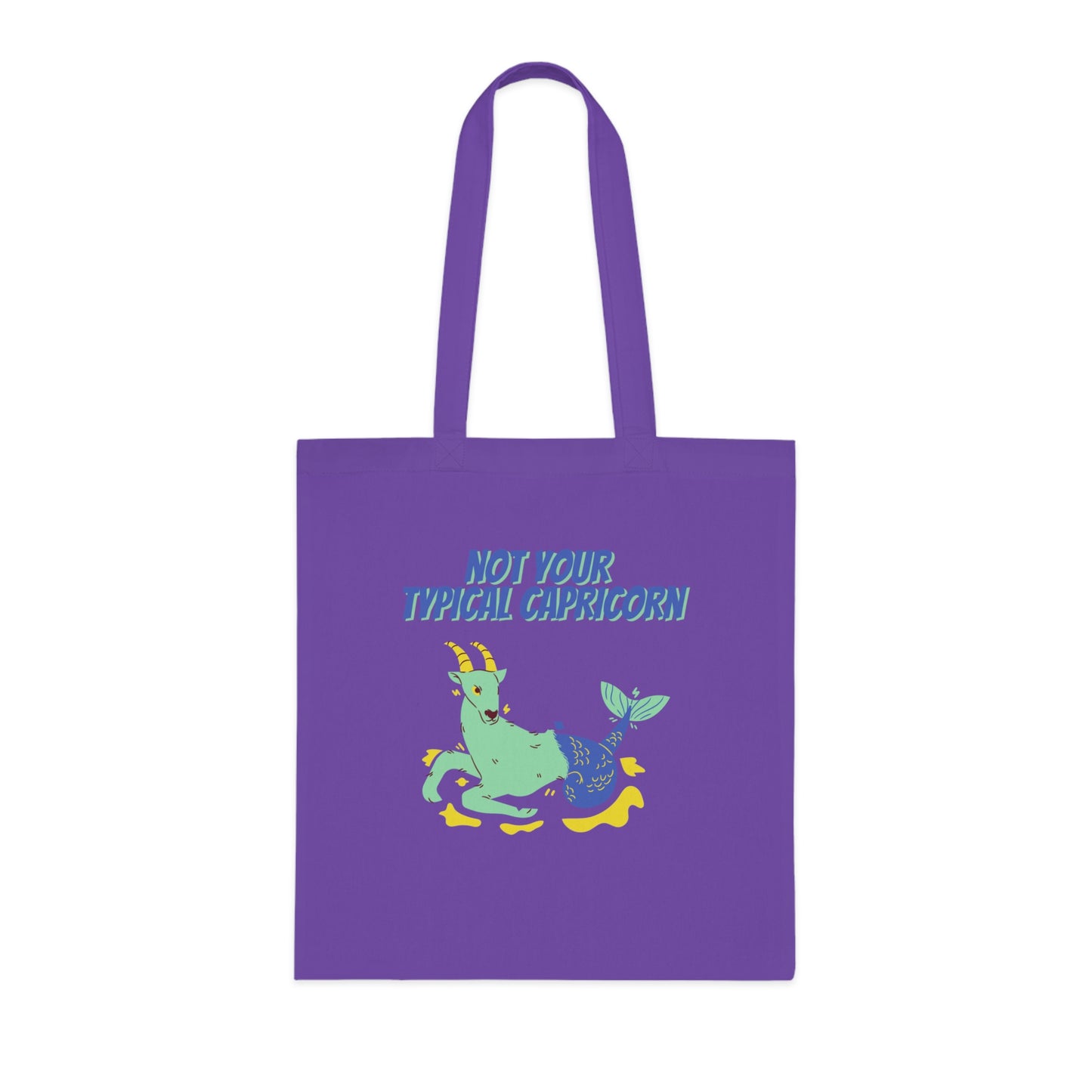 Not Your Typical Capricorn Cotton Tote