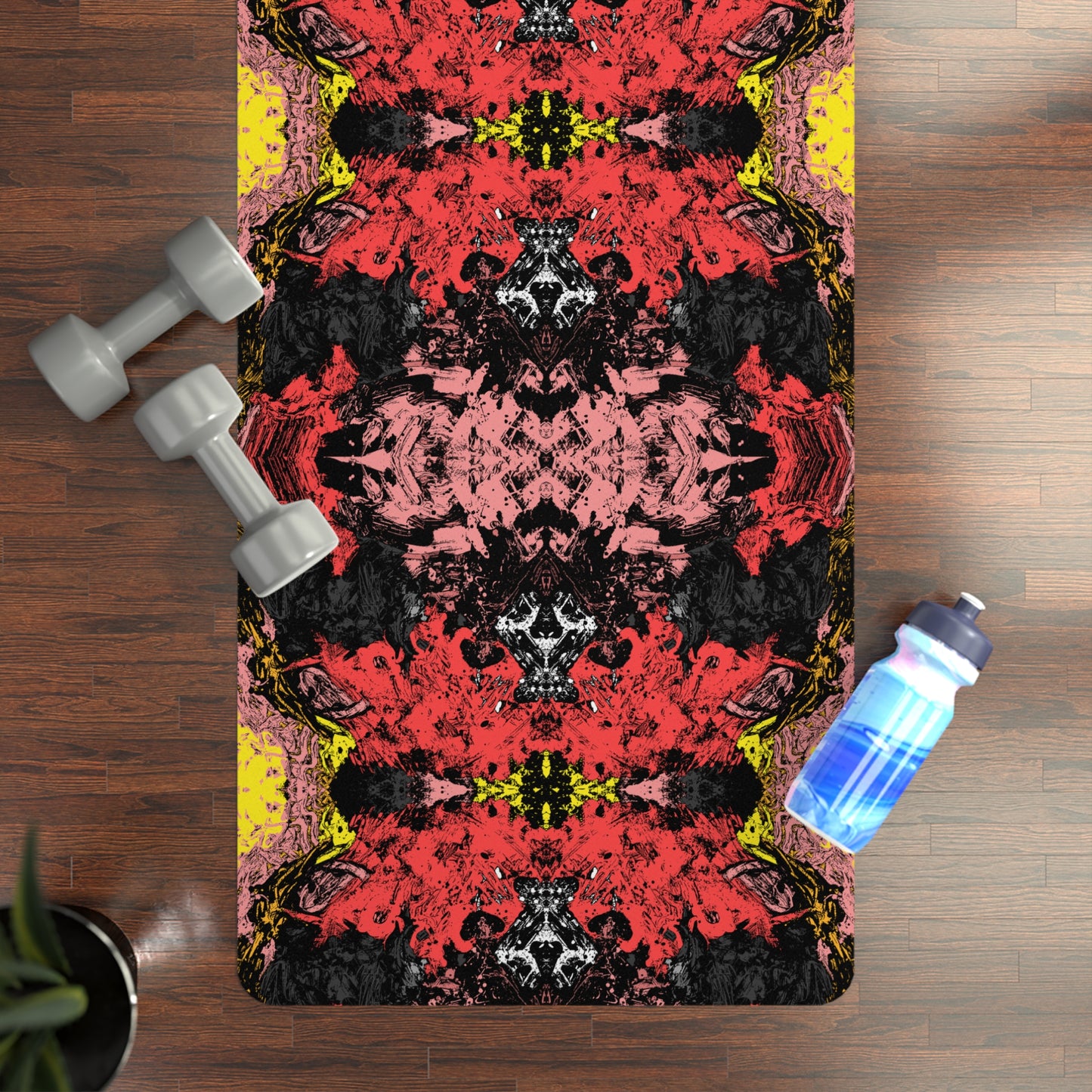 Call My Bluff Digi Rubber Yoga Mat