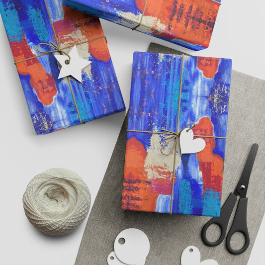 MELT 2 Gift Wrapping Paper Sheets, 1pc