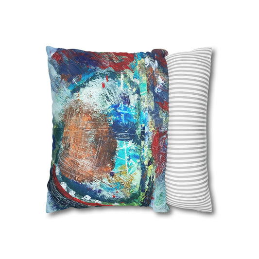 Your Mouth Is A Gift Square Poly Canvas Pillowcase