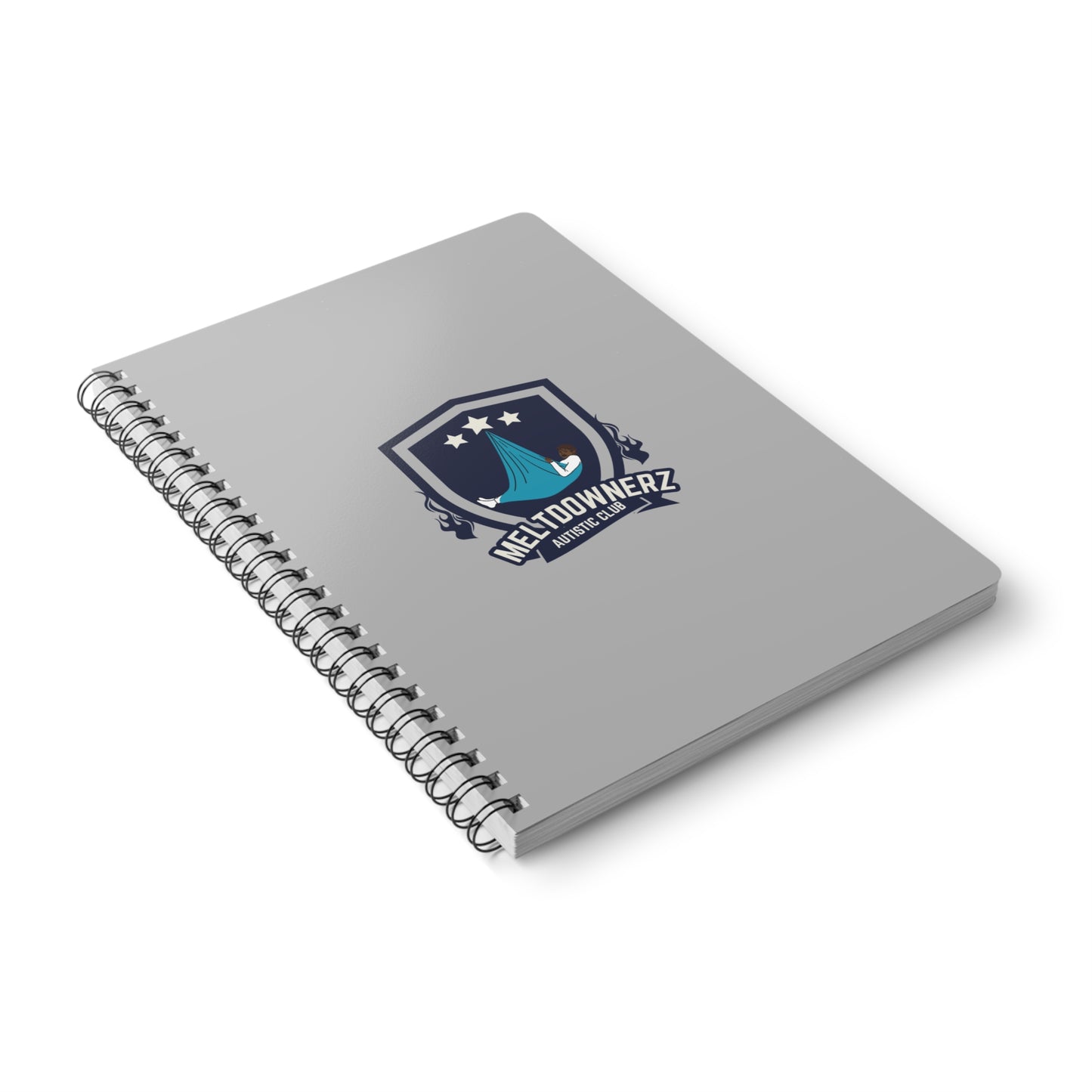 Autistic Club (2) Wirobound Softcover Notebook, A5