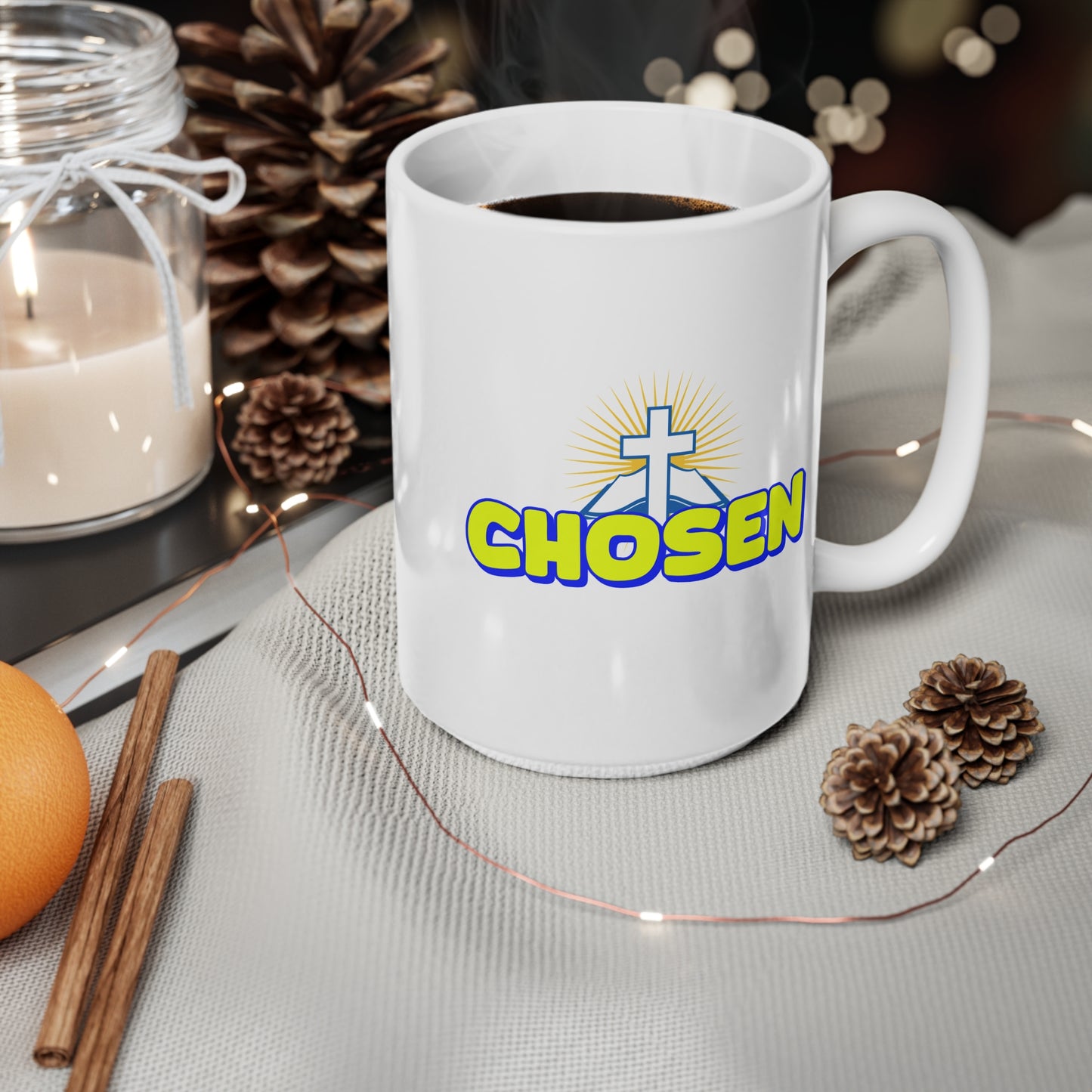 Chosen Ceramic Coffee Cup, 15oz