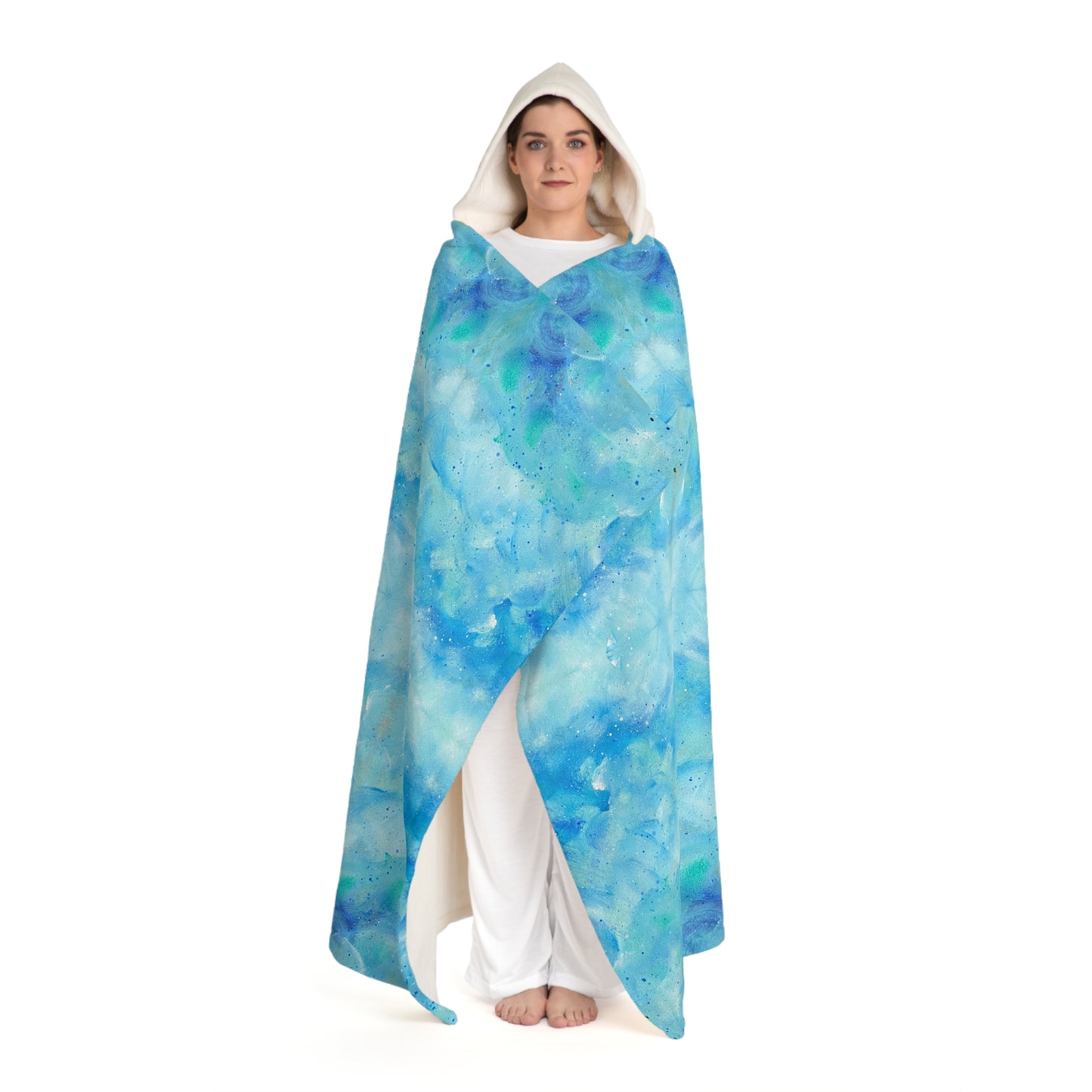 I'm So Pretty Hooded Sherpa Fleece Blanket