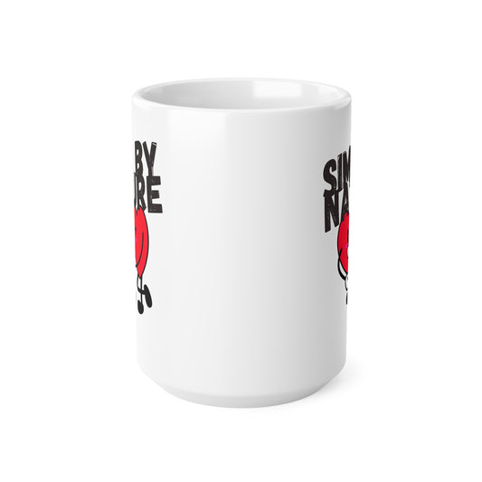 Simp By Nature Ceramic Coffee Cup, 15oz
