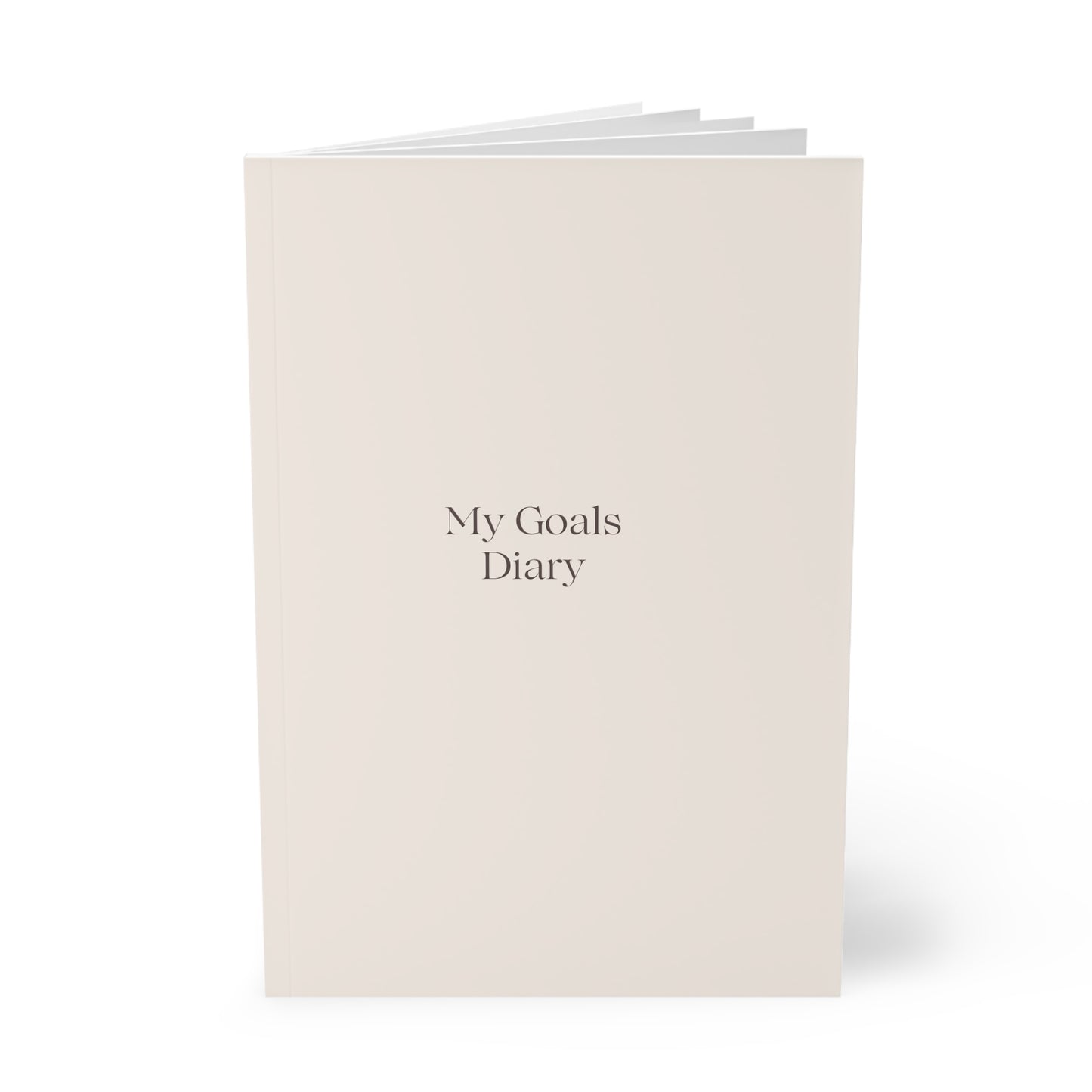 My Goals Diary, Softcover Notebook, A5