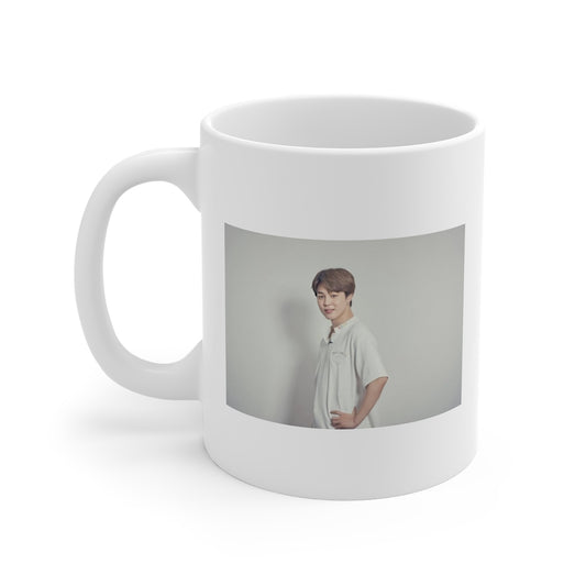 Jimin Portrait 11oz White Mug