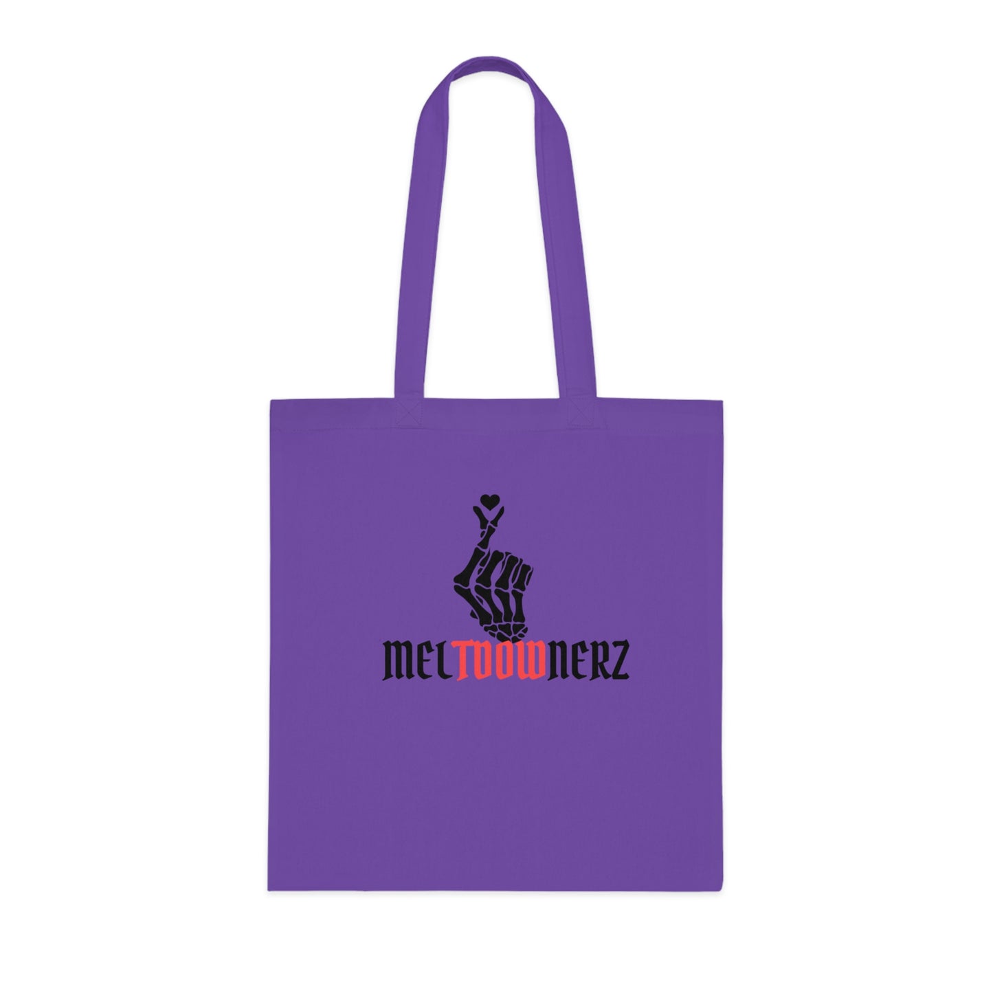 Meltdownerz Bonez Cotton Tote