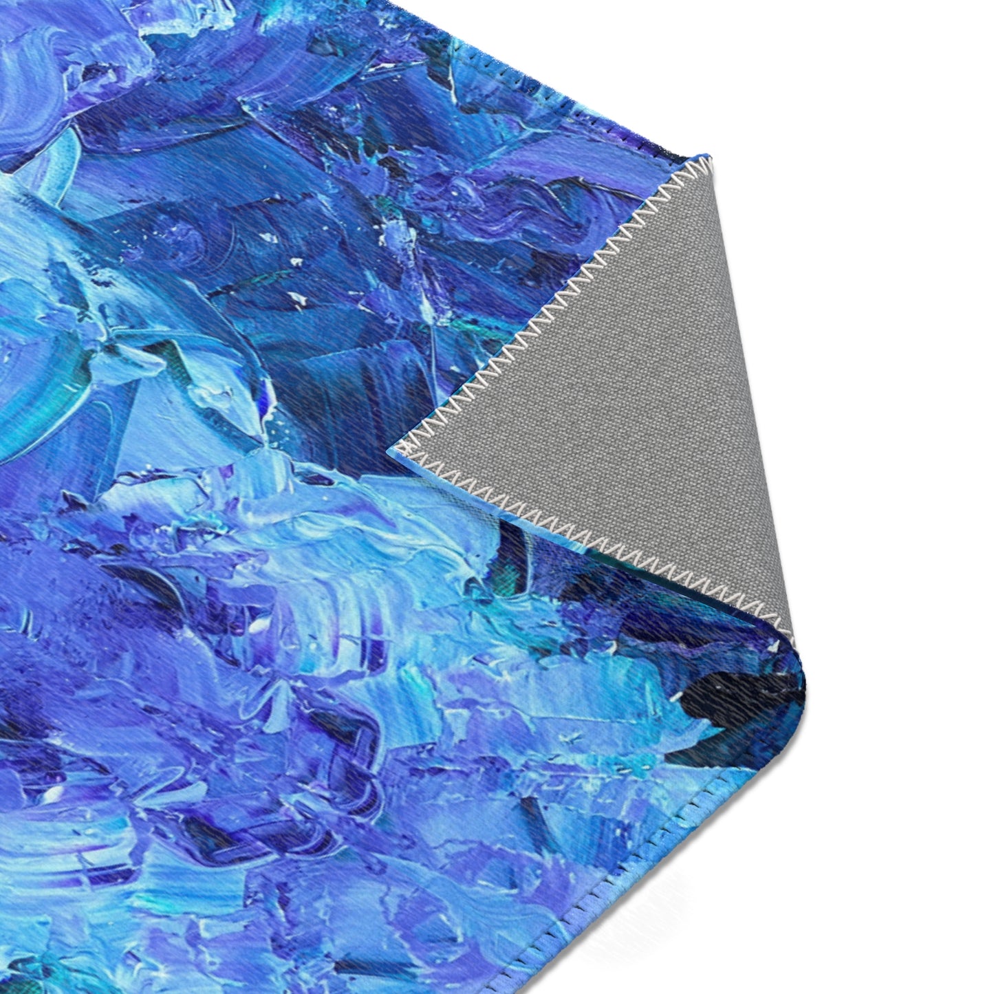 Waves Of Sapphire Area Rugs