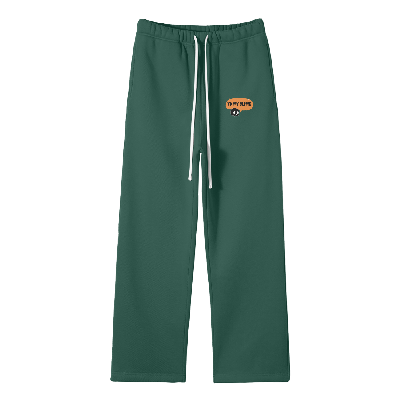 Yo My Slime Streetwear Fleece Straight Leg Pants