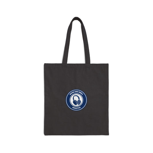 Noise & Smell Sensitive Cotton Canvas Tote Bag