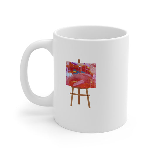 The Carrier (Easel) 11oz White Mug