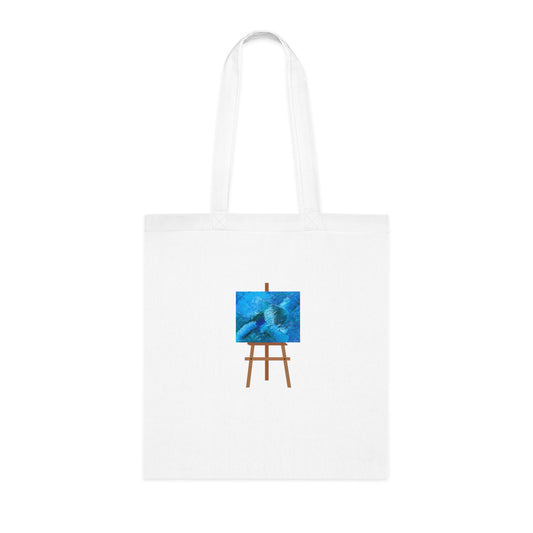 Hydrotherapy (Easel) Cotton Tote