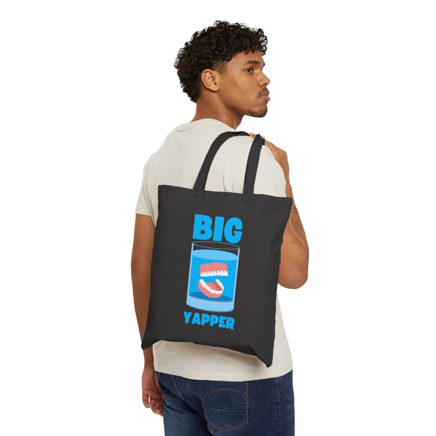 Big Yapper Cotton Canvas Tote Bag
