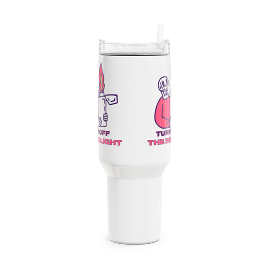 Turn Off The Big Light Tumbler, 40oz