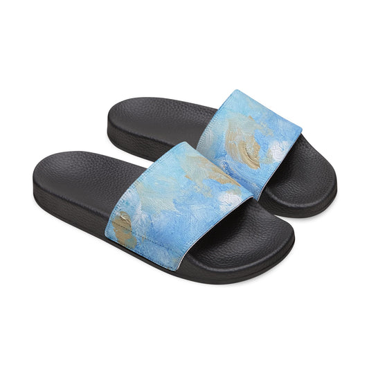 Earing On The Side Of Wispy Women's Removable-Strap Sandals