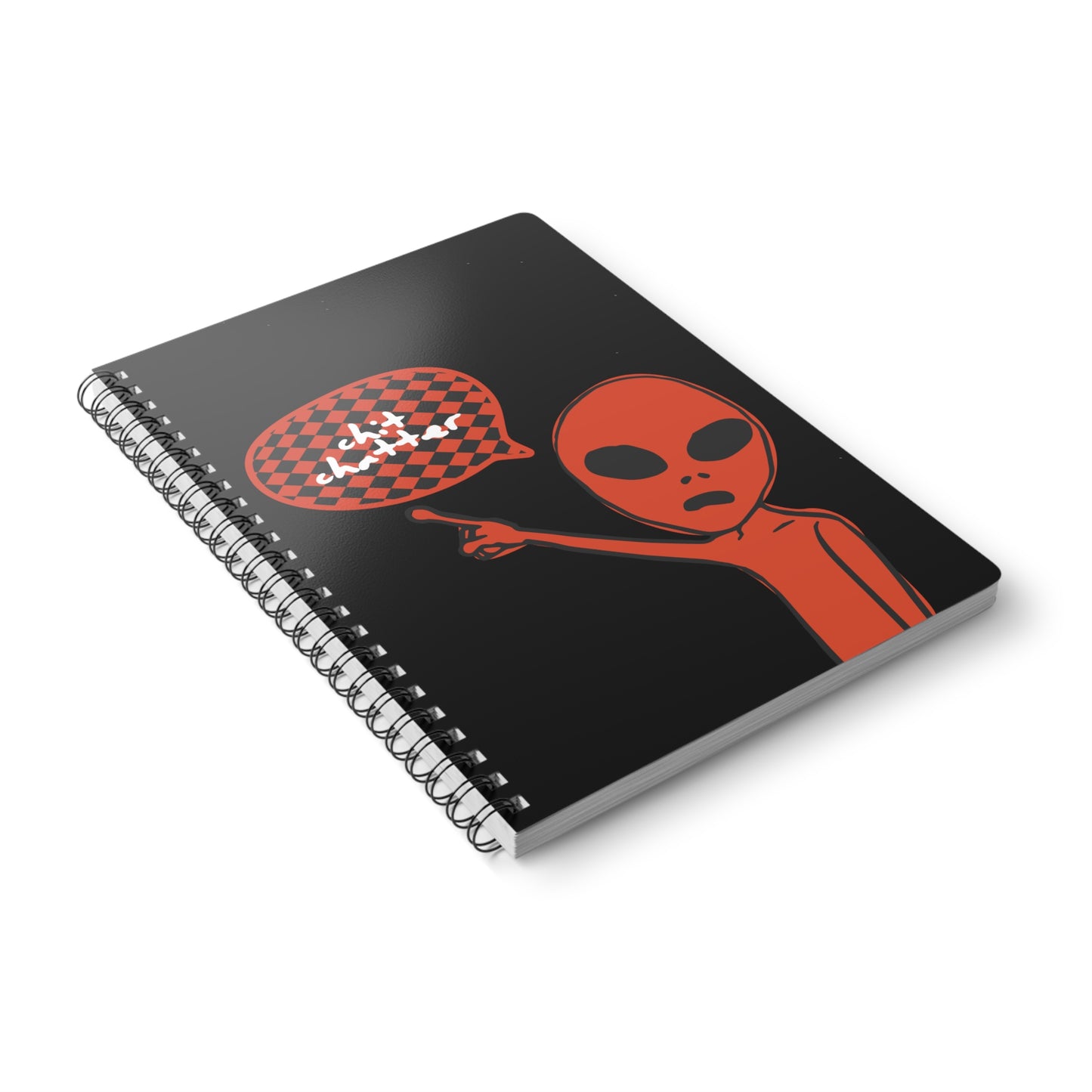 Chit Chatter Wirobound Softcover Notebook, A5