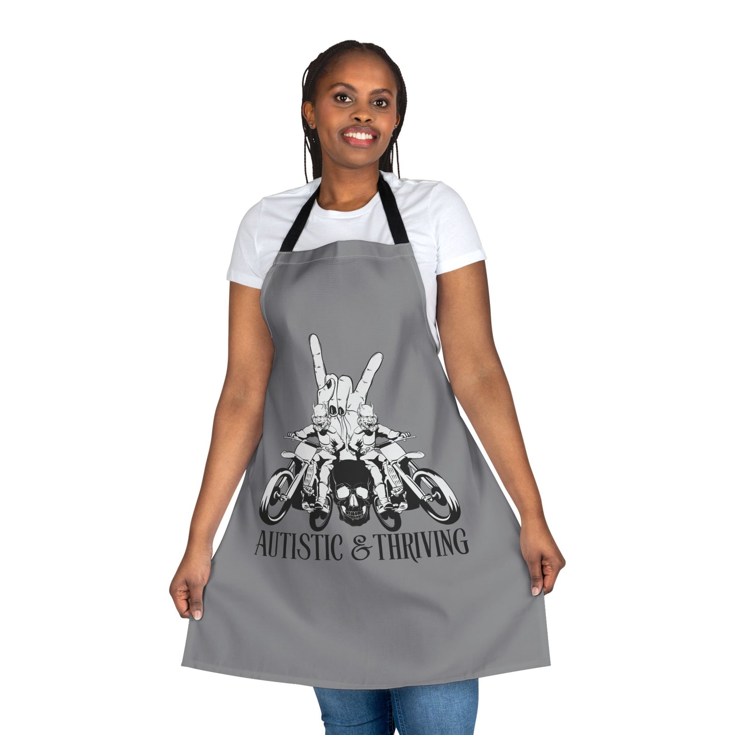 Autistic & Thriving Apron, 5-Color Straps