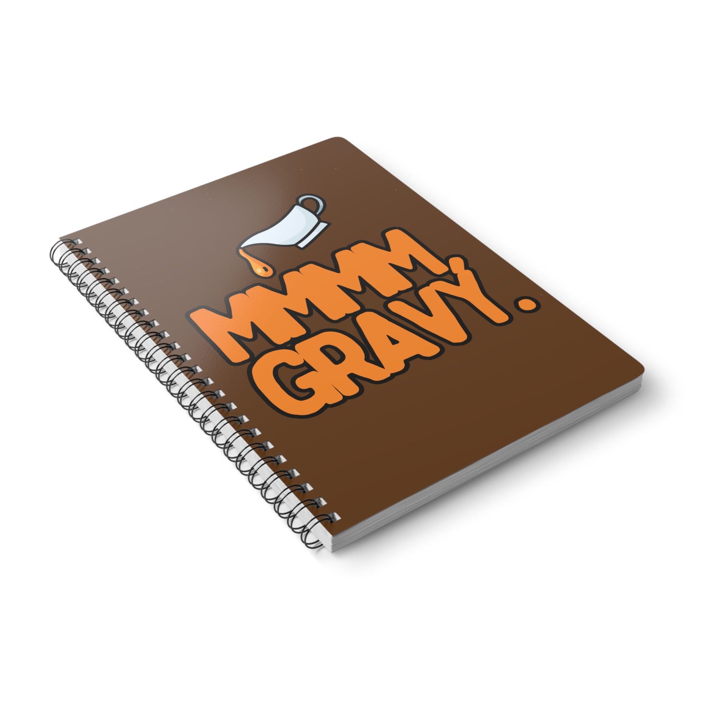 Mmmm, Gravy Wirobound Softcover Notebook, A5