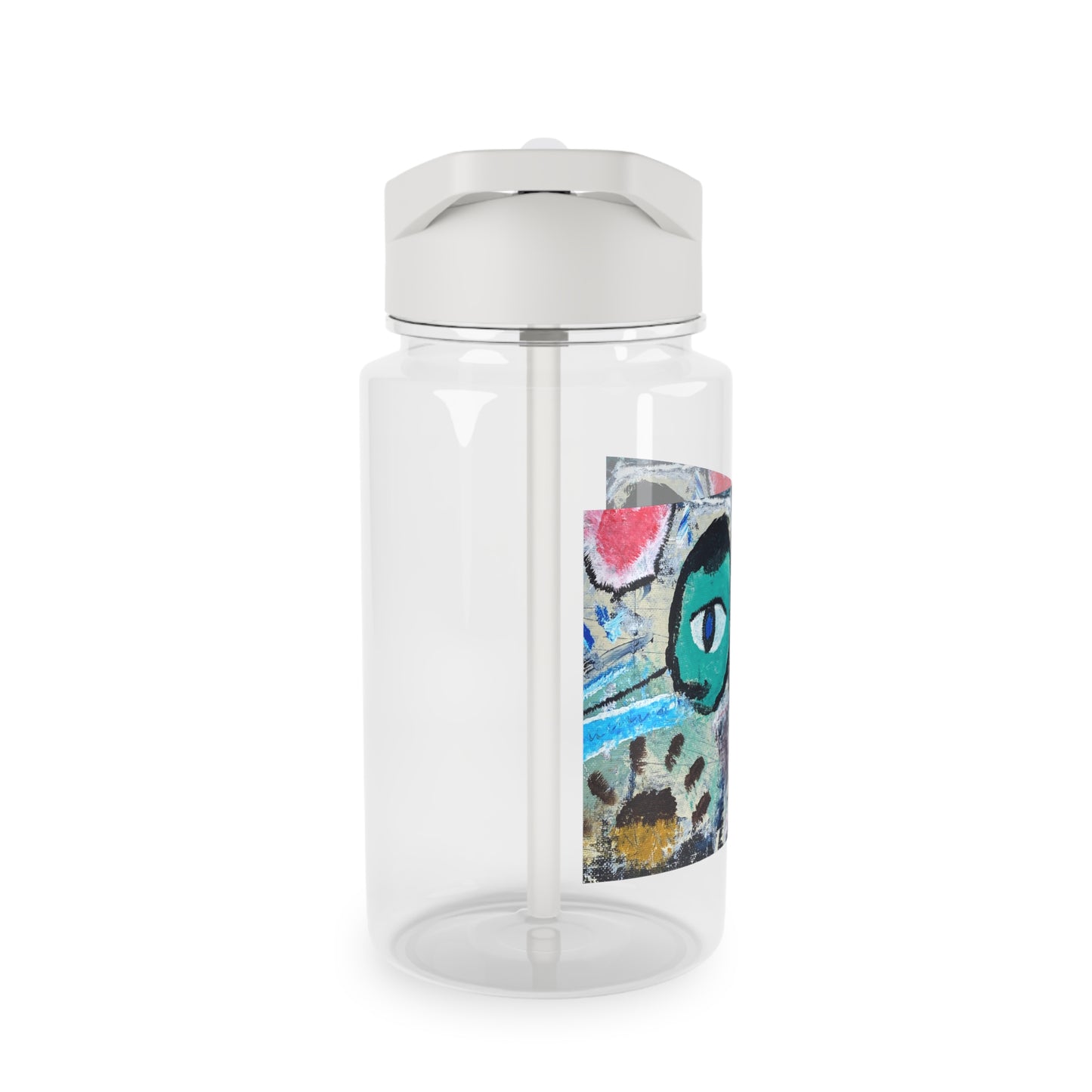 Heart Scratcher Tritan Water Bottle