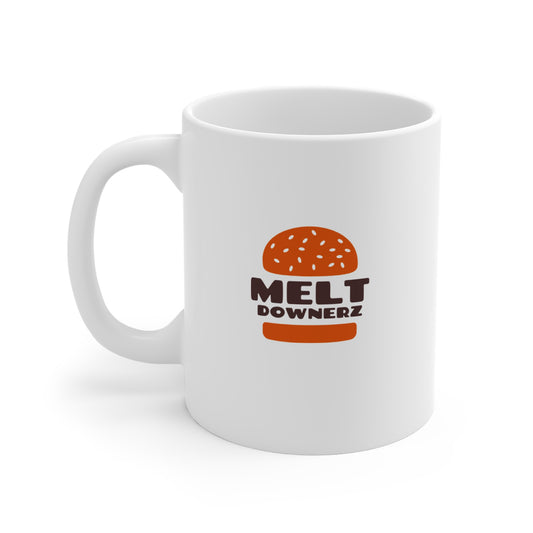 Meltdownerz Burger 11oz White Mug
