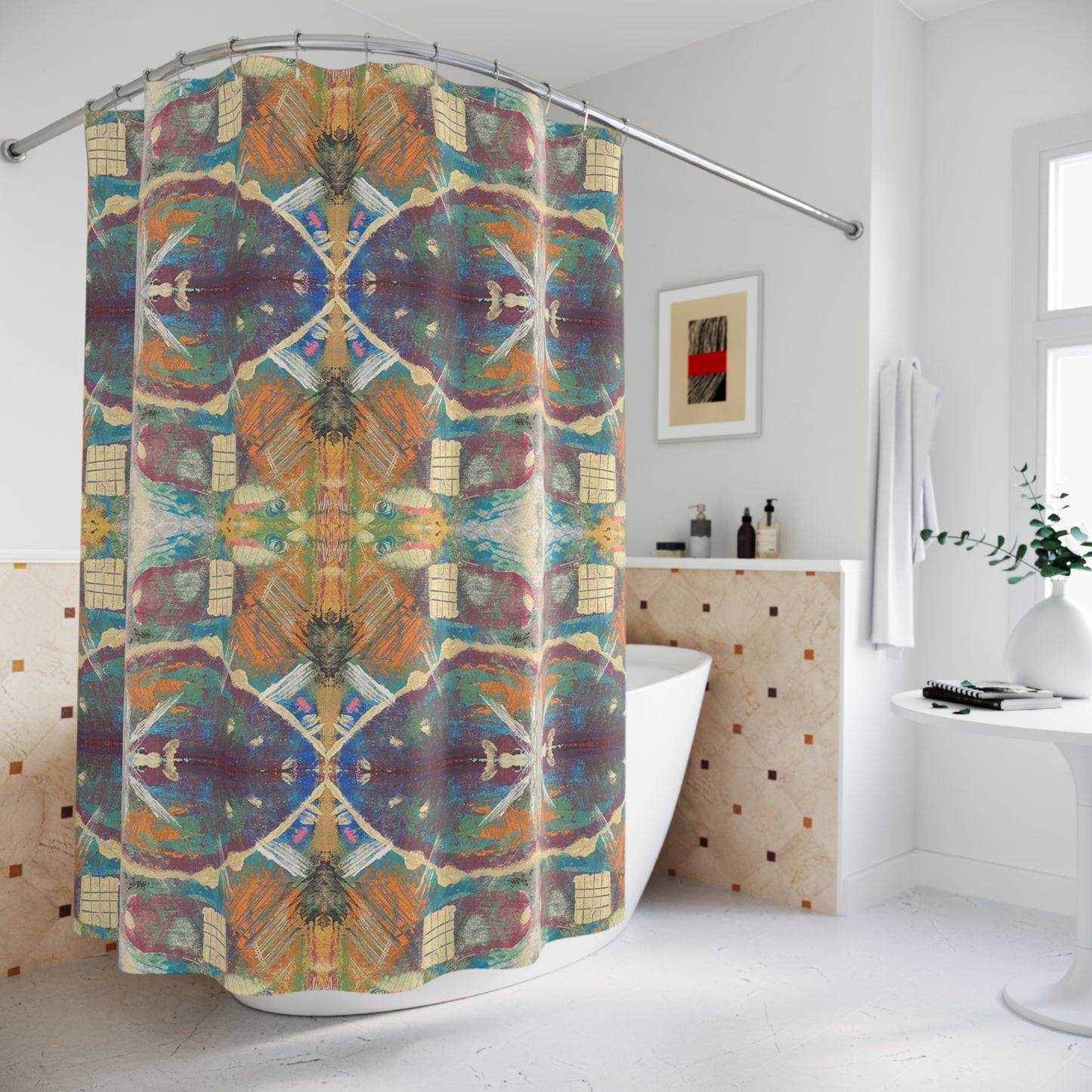 Cube-A Shower Curtains