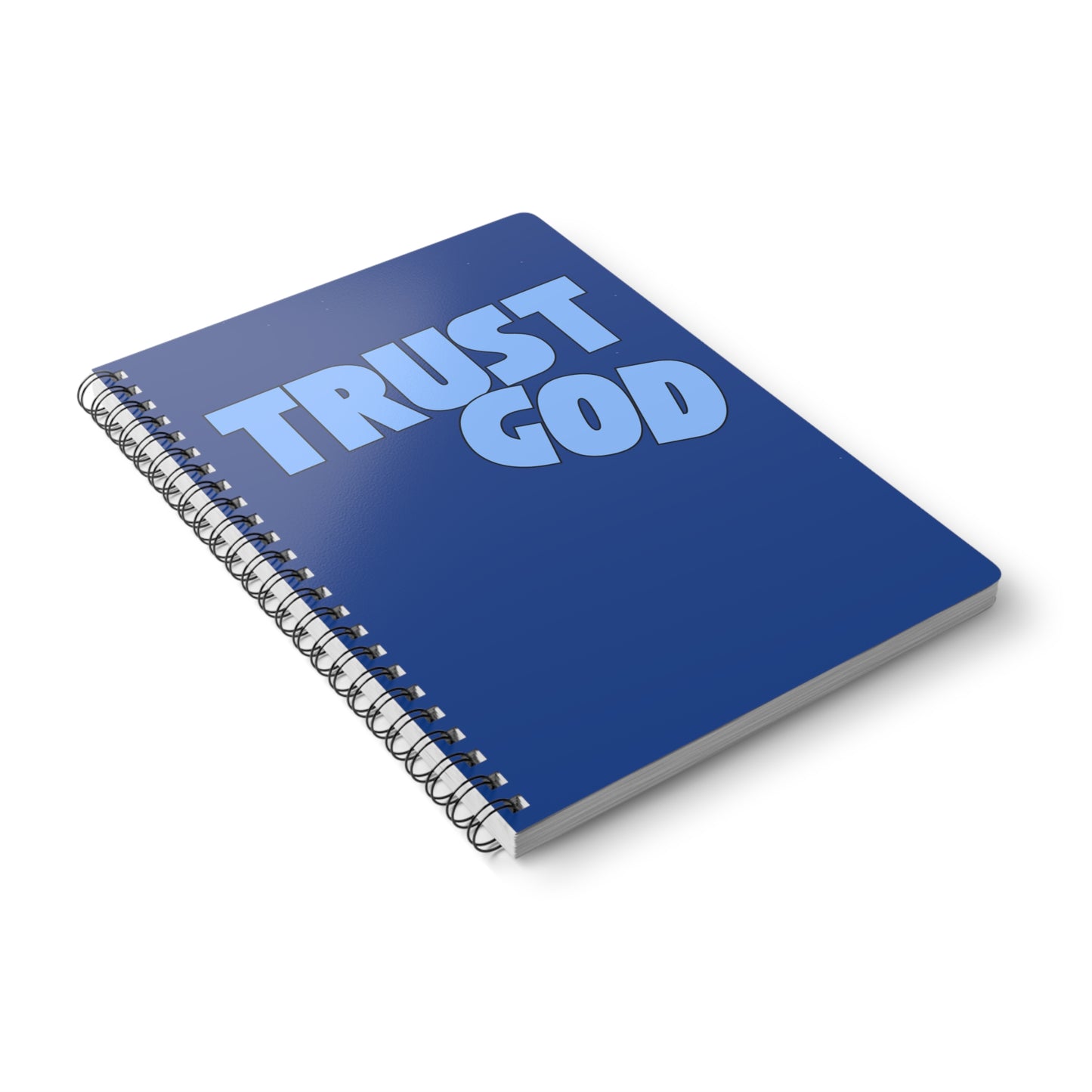 Trust God (1) Wirobound Softcover Notebook, A5