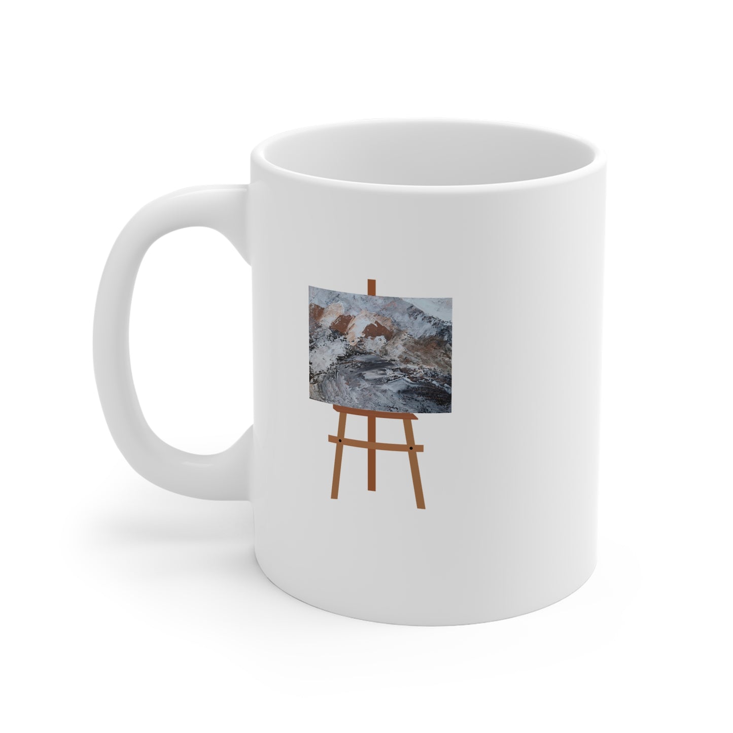 Bare Trek (Easel) 11oz White Mug