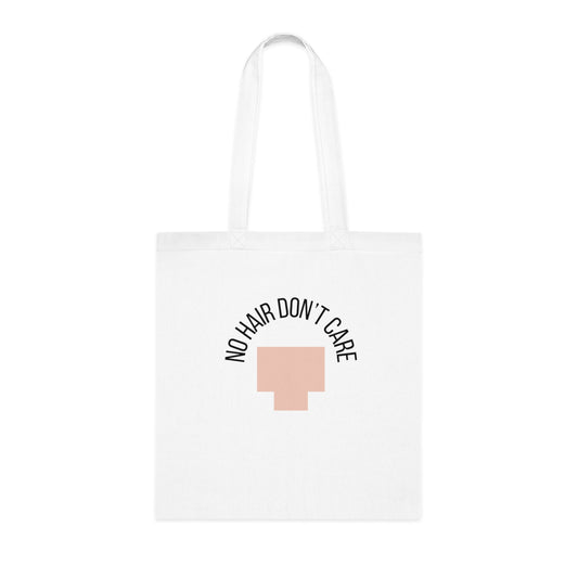 No Hair Don't Care (1) Cotton Tote