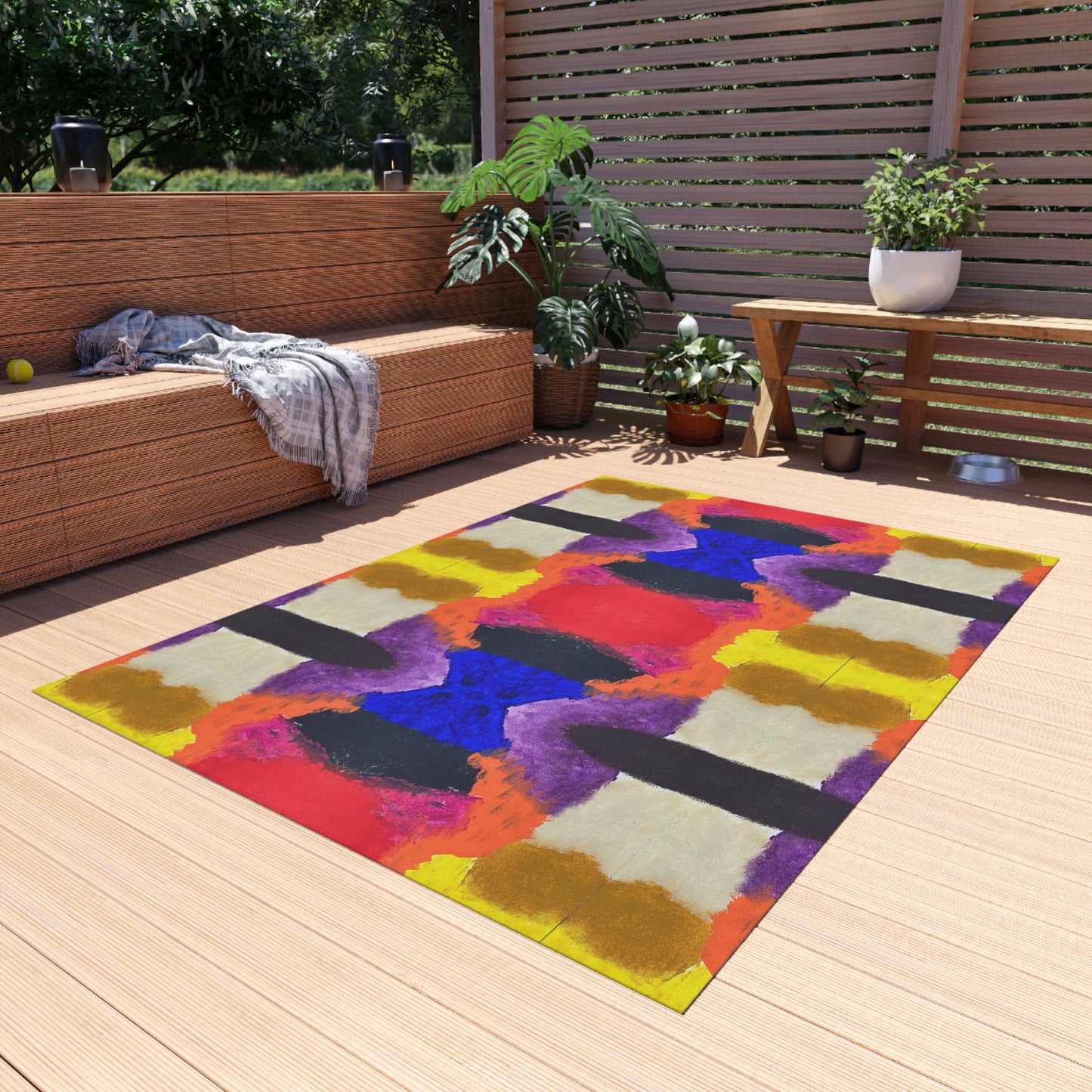 Thru A Rough Patch Outdoor Rug