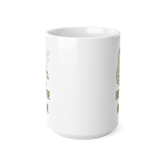 Here For A Good Time (1), Ceramic Coffee Cup, 15oz