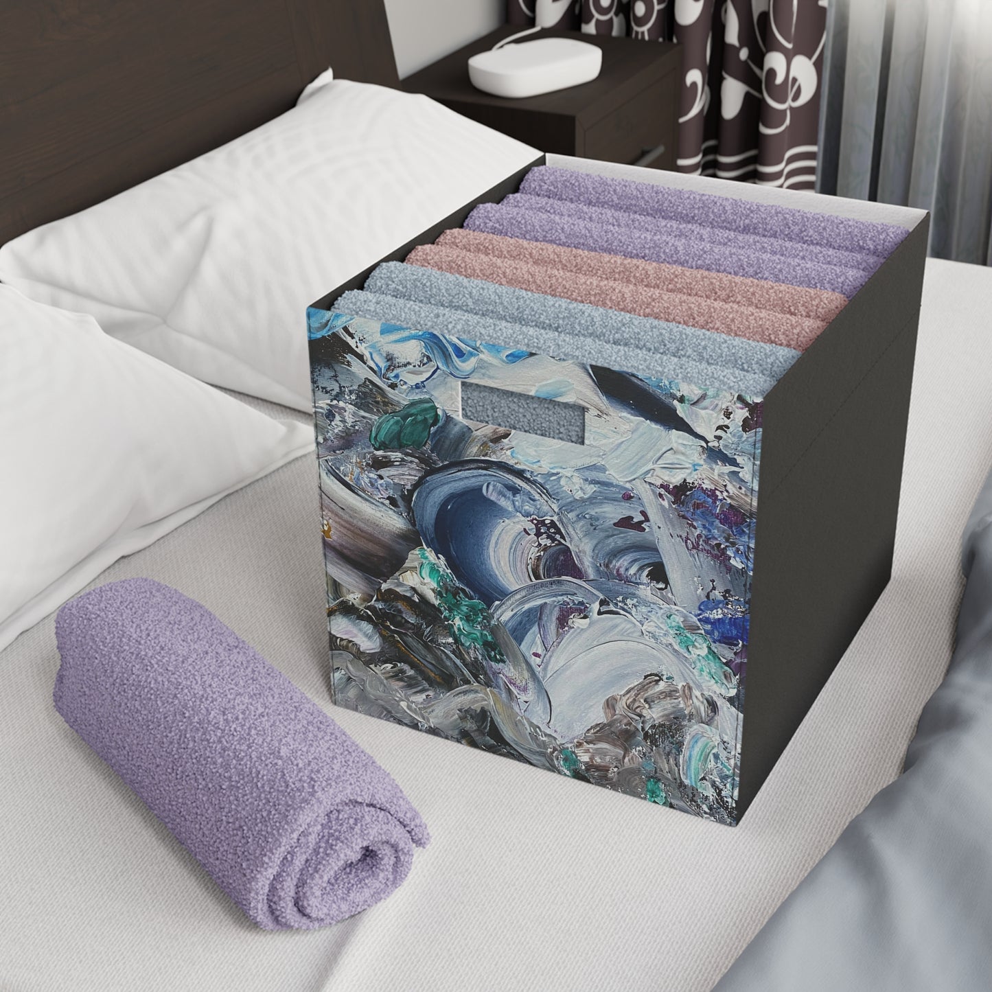 Catch A Big Wave Felt Storage Box