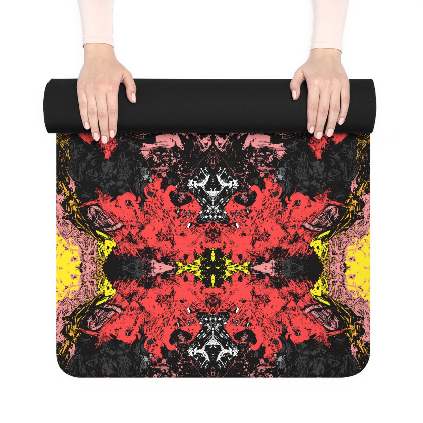 Call My Bluff Digi Rubber Yoga Mat