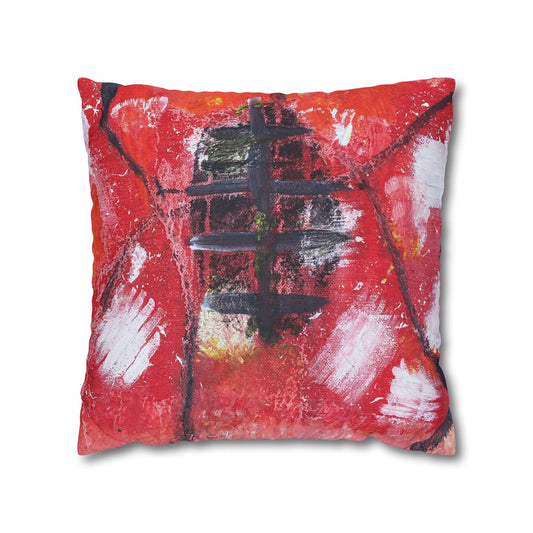 Creature Clause Square Poly Canvas Pillowcase