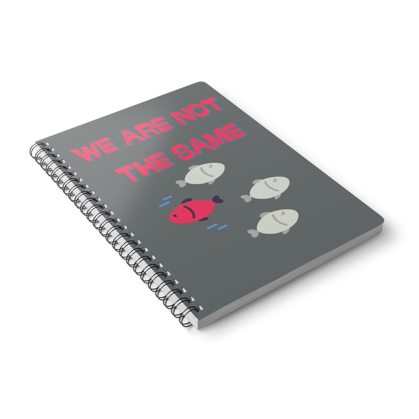 We Are Not The Same Wirobound Softcover Notebook, A5