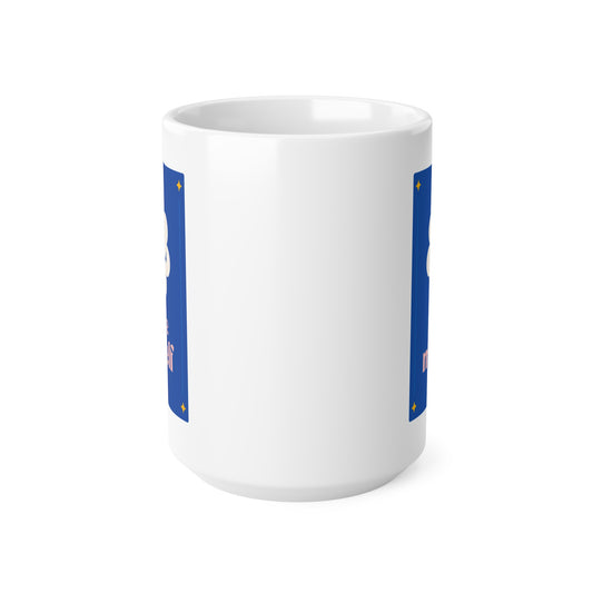 I Love Myself Ceramic Coffee Cup, 15oz