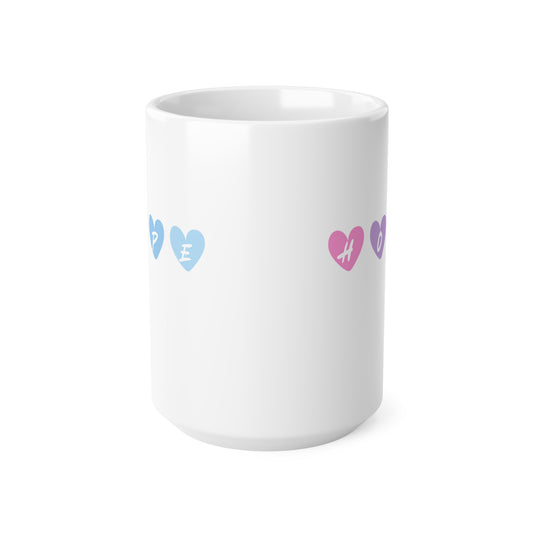 Hope Ceramic Coffee Cup, 15oz