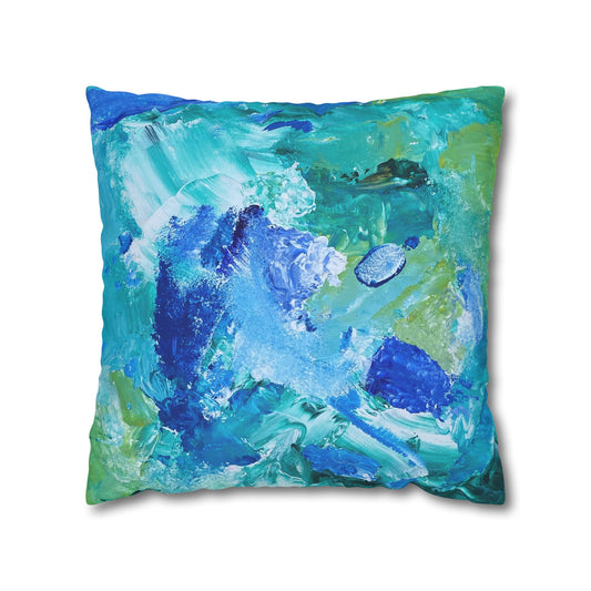 Sea Surchin Square Poly Canvas Pillowcase