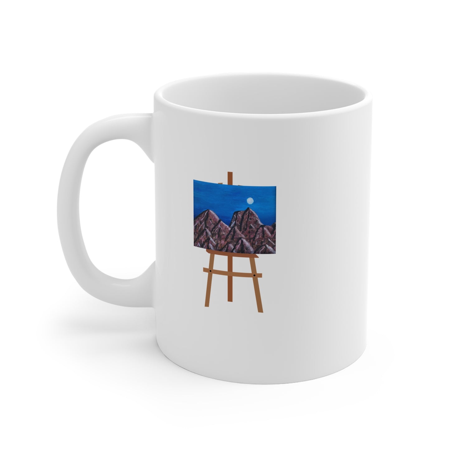Rocky (Easel) 11oz White Mug