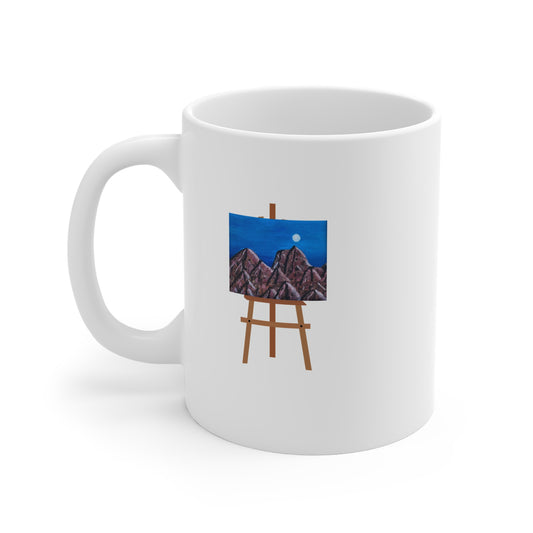 Rocky (Easel) 11oz White Mug