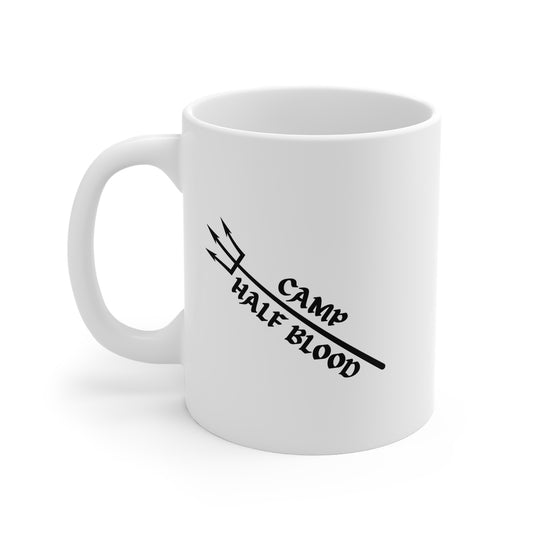 Camp Half Blood Trident (Percy Jackson) 11oz White Mug