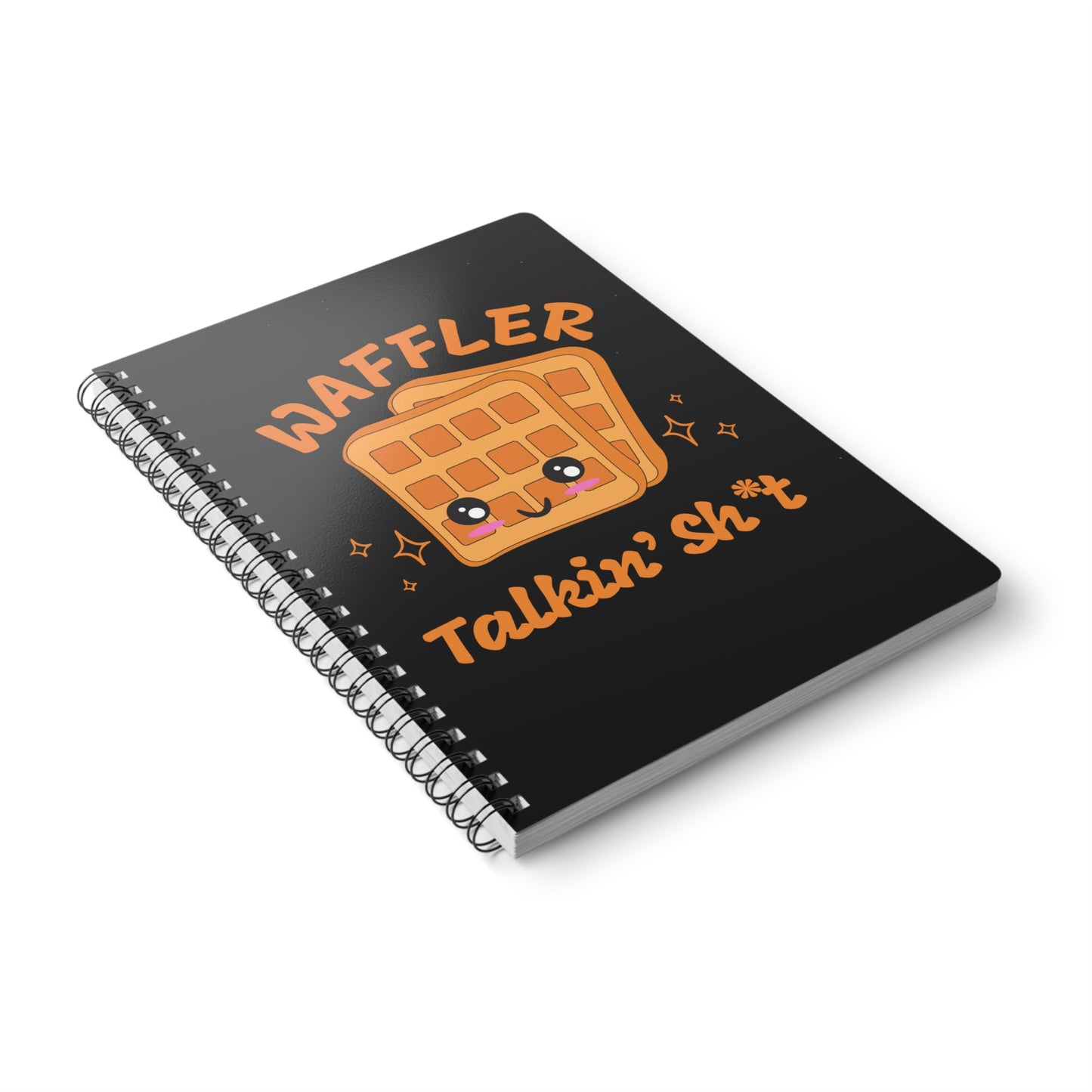Waffler Wirobound Softcover Notebook, A5