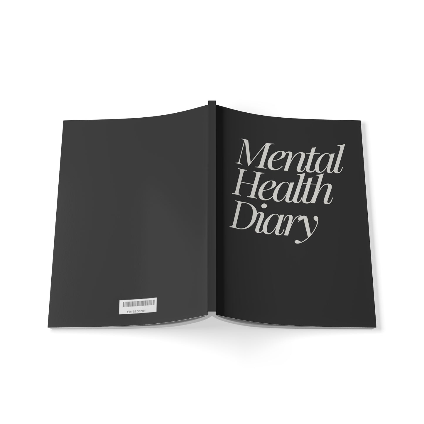 Mental Health Diary, Softcover Notebook, A5